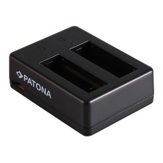 Podwójna szybka ładowarka PATONA f. SJCAM SJ6 Legend Black SJ6000 w tym. Kabel micro-USB