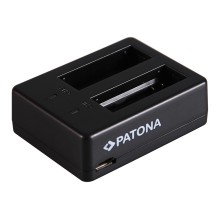 Podwójna szybka ładowarka PATONA f. SJCAM SJ6 Legend Black SJ6000 w tym. Kabel micro-USB