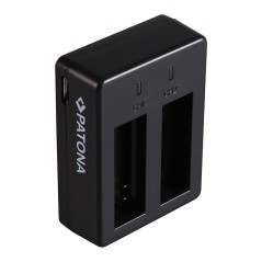Podwójna szybka ładowarka PATONA f. SJCAM SJ6 Legend Black SJ6000 w tym. Kabel micro-USB