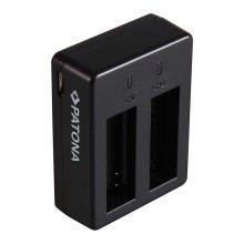 Podwójna szybka ładowarka PATONA f. SJCAM SJ6 Legend Black SJ6000 w tym. Kabel micro-USB