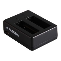 Podwójna szybka ładowarka PATONA f. SJCAM SJ6 Legend Black SJ6000 w tym. Kabel micro-USB