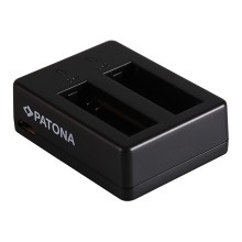 Podwójna szybka ładowarka PATONA f. SJCAM SJ6 Legend Black SJ6000 w tym. Kabel micro-USB