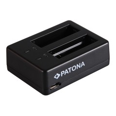 Podwójna szybka ładowarka PATONA f. SJCAM SJ6 Legend Black SJ6000 w tym. Kabel micro-USB