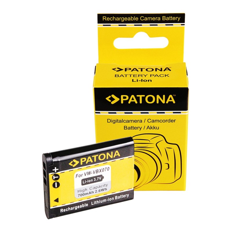 PATONA bateria do Pentax D-Li88 PENTAX Optio H90 P70 P80 W90