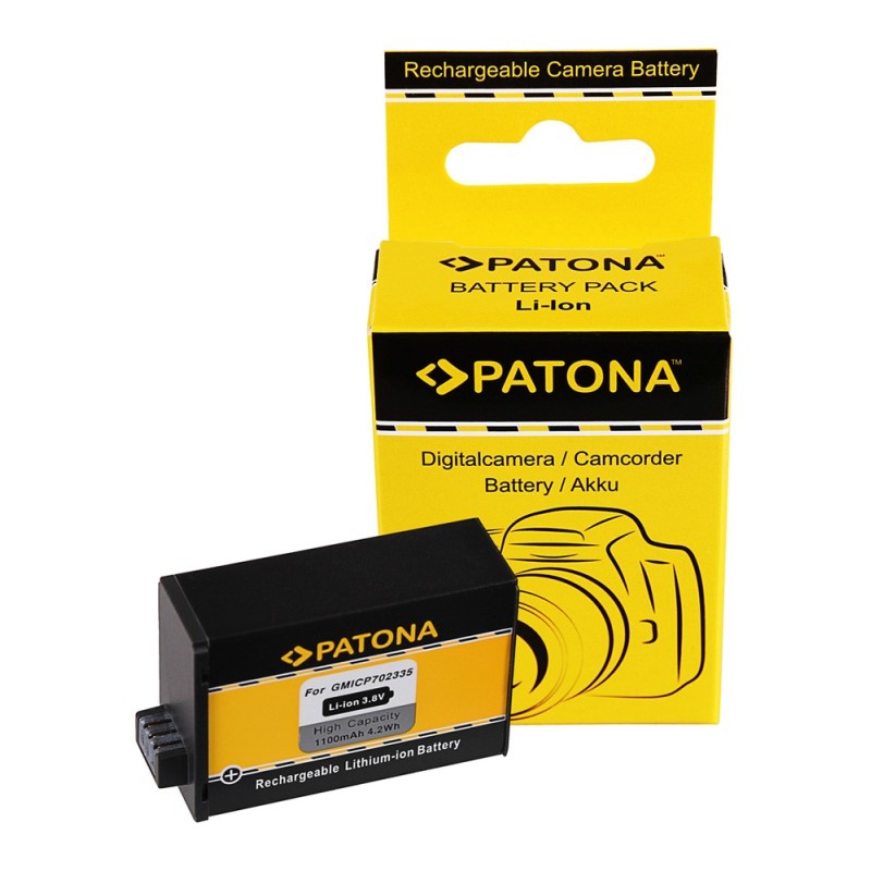 PATONA Bateria do Garmin Virb 360 VIRB360 GMCP702335 PATONA Bateria do Garmin Virb 360 VIRB360 GMCP702335
