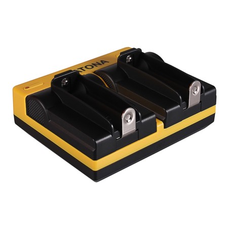 PATONA Ładowarka podwójna do ogniw 18650 ICR18650-26F INR18650F1L NCR18650B US18650VTC5 US18650VTC6