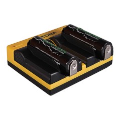 PATONA Ładowarka podwójna do ogniw 18650 ICR18650-26F INR18650F1L NCR18650B US18650VTC5 US18650VTC6