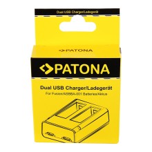 Podwójna szybka ładowarka PATONA f. GoPro Fusion, ASBBA-001 w zestawie Kabel mikro-USB