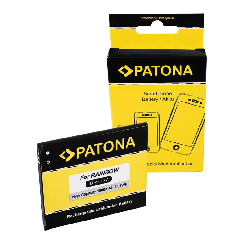 PATONA Bateria f. Wiko Rainbow, Rainbow Lite, Bloom, Barry, Cink Five, Ciemna noc, Schody, BTY26180 PATONA Bateria f. Wiko Rainbow, Rainbow Lite, Bloom, Barry, Cink Five, Ciemna noc, Schody, BTY26180