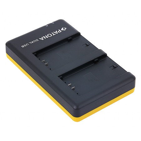 Podwójna szybka ładowarka PATONA f. Sony NP-FZ100 A7 III A7M3 Alpha 7 III A7 R III A7RM3 Alpha 7 R III w tym. Kabel USB typu C