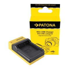 PATONA Slim ładowarka micro-USB f. Panasonic DMW-BLG10 CSBLG10MC CS-BLG10MC DMWBLG10 DMW-BLG10