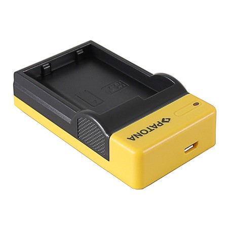 PATONA Slim ładowarka micro-USB f. Nikon EN-EL15 1 V1 EN-EL15 D600 D610 D7000 D7100 D800 D8000