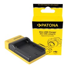 PATONA Slim ładowarka micro-USB f. Sony NP-FM50 NP-F550 NP-F750 NP-F970