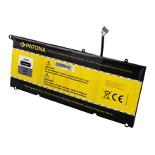 PATONA Bateria f. Dell JD25G 90V7W RWT1R 0N7T6 5K9CP XPS13 9343 9350