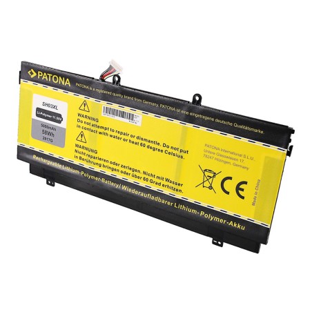 PATONA Bateria f. HP Compaq Spectre X360 SH03 SH03XL HSTNN-LB7L 859026-421 859356-855 TPN-Q178