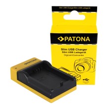 PATONA Slim ładowarka micro-USB f. Canon LP-E5, EOS 1000D, 450D, 500D