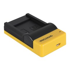 PATONA Slim ładowarka micro-USB f. Panasonic DMW-BCF10E Lumix DMC-FS7 DMCLX5 DMCLX5 DMC-LX5