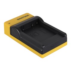PATONA Slim ładowarka micro-USB f. Panasonic DMW-BCF10E Lumix DMC-FS7 DMCLX5 DMCLX5 DMC-LX5