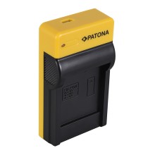 PATONA Slim ładowarka micro-USB f. Panasonic DMW-BCF10E Lumix DMC-FS7 DMCLX5 DMCLX5 DMC-LX5