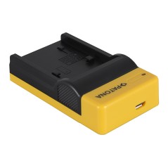 PATONA Slim ładowarka micro-USB f. Sony NP-FP50 NP-FH50 NP-FH70 NP-FH100 DCR-DVD92/E DCR-SR100/E DCR-SR7/E DCR-HC96/E