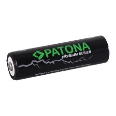 PATONA Premium 18650 Cell 18650 Li-ion Bateria niezabezpieczona, ostra/przyciskowa 3,7V 3350mAh