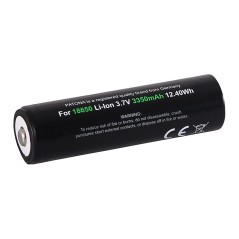 PATONA Premium 18650 Cell 18650 Li-ion Bateria niezabezpieczona, ostra/przyciskowa 3,7V 3350mAh