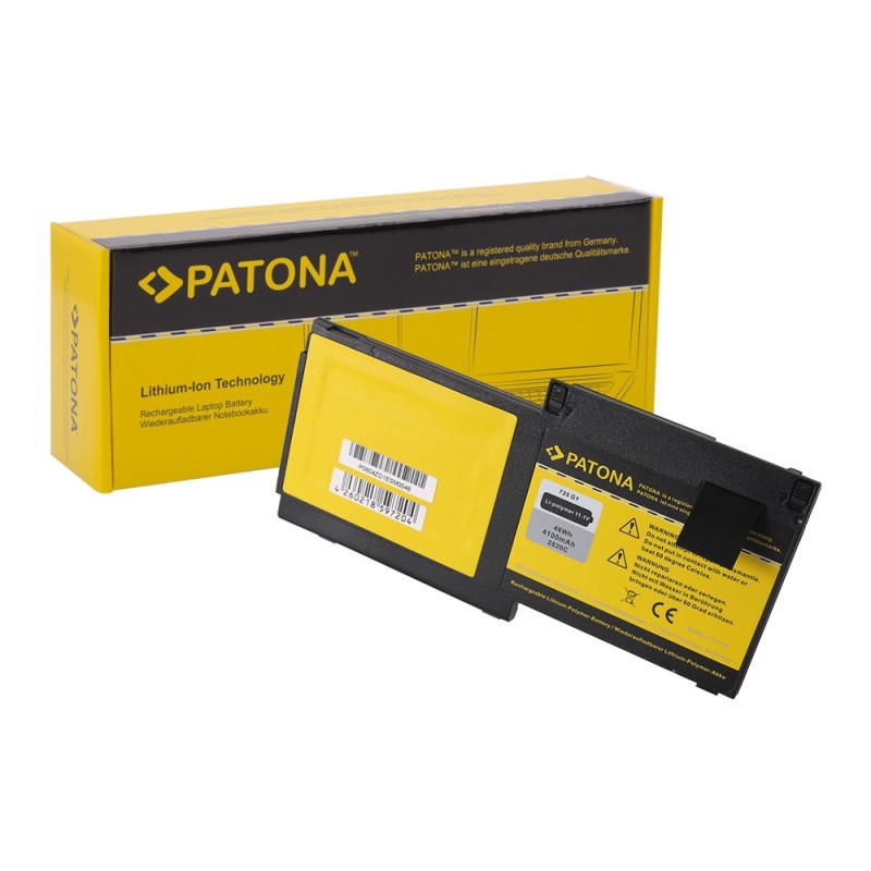 PATONA Bateria f. HP SB03XL Elitebook 725 G1 820 G1 820 HSTNN-L13C HSTNN-IB4T PATONA Bateria f. HP SB03XL Elitebook 725 G1 820 G1 820 HSTNN-L13C HSTNN-IB4T