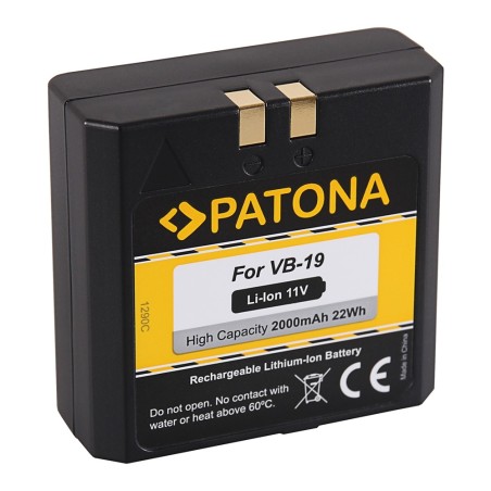 PATONA Bateria do GODOX VB18 VB19 VING V850 Flash V860 Flash