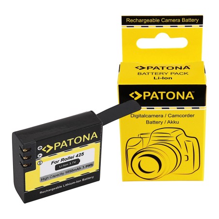 PATONA Bateria f. Kamera Rollei Action RL425 425 426 430