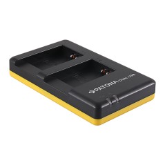 Podwójna szybka ładowarka PATONA f. Canon NB-13L PowerShot G5 X G5X G7 X G7 X Mark II G7X G9 X G9X w komplecie. Kabel mikro-USB