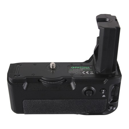 Uchwyt akumulatorowy PATONA Premium f. Sony Alpha A7MIII A7RIII A7III A9 VG-C3EM f. 2 x akumulatory NP-FZ100 w zestawie Sterowan