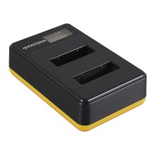 Ładowarka USB PATONA z podwójnym wyświetlaczem LCD f. Sony NP-BX1 BX BX1 NP-BX1 Cybershot DSC HX300 DSC HX50V DSC RX1