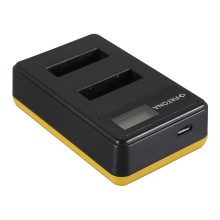 Ładowarka USB PATONA z podwójnym wyświetlaczem LCD f. Sony NP-BX1 BX BX1 NP-BX1 Cybershot DSC HX300 DSC HX50V DSC RX1