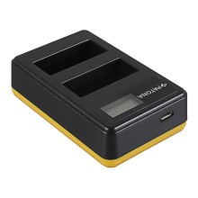 Ładowarka USB PATONA z podwójnym wyświetlaczem LCD do Canon LP-E8 550D 600D 650D 700D