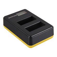 Ładowarka USB PATONA z podwójnym wyświetlaczem LCD do Canon LP-E17 EOS 750D 760D 8000D Kiss X8i Rebel Rebel T6i