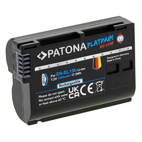 Bateria PATONA Platinum do Nikon EN-EL15b D7000 D7100 D600 D610 D800 D800E D810 D850 Z7 V1