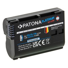 Bateria PATONA Platinum do Nikon EN-EL15b D7000 D7100 D600 D610 D800 D800E D810 D850 Z7 V1