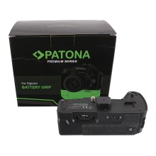 PATONA Premium grip do Panasonic DMW-BGG1RC G80 G85 na 1x akumulator DMW-BLC12 z pilotem bezprzewodowym w zestawie