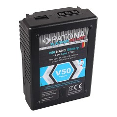 PATONA Platinum NANO Akumulator V50 V-Mount 47Wh do Sony, RED, ARRI