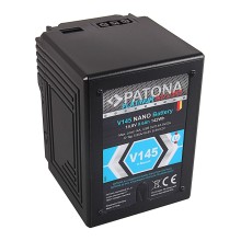 PATONA Platinum NANO Akumulator V145 V-Mount 142Wh Sony DSR 600P 650P 652P HDW 800P PDW 850 BP-150w RED ARRI