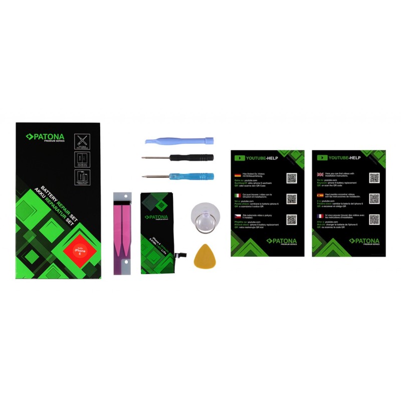 PATONA Premium Bateria do Apple iPhone 6 616-0804 / 616-0805 / 616-0809 + zestaw narzędzi PATONA Premium Bateria do Apple iPhone 6 616-0804 / 616-0805 / 616-0809 + zestaw narzędzi