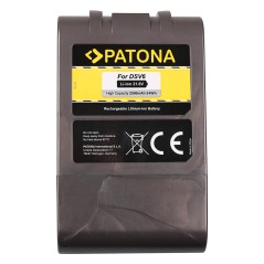 PATONA Akumulator do odkurzaczy Dyson V6 DC56 DC58 DC59 DC61 DC62 DC72 DC74 SV03 SV04 SV05 SV06 SV07 SV08