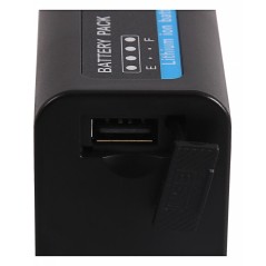 Bateria PATONA Platinum f. Sony NP-F970 F960 F950 w tym. Powerbank 5V/2A, wyjście USB 10500mAh i wejście Micro USB