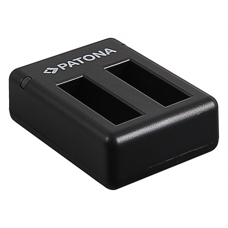 Podwójna ładowarka PATONA f. Kamera akcji Insta360 One X w zestawie. Kabel mikro-USB