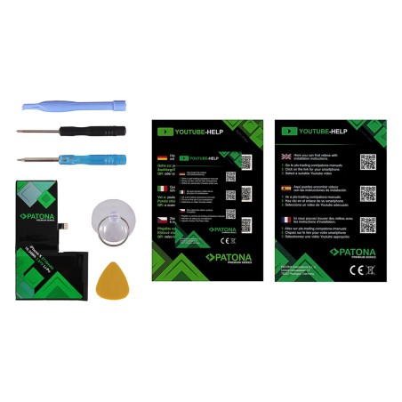 Bateria PATONA Premium f. Apple iPhone X 616-00351 w zestawie zestaw elektronarzędzi