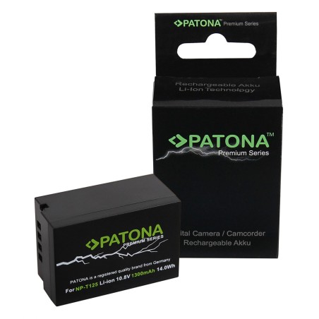 Bateria PATONA Premium f. Fuji NP-T125 NPT-125 GFX-50S GFX50S GFX-100 GFX100 Fujifilm