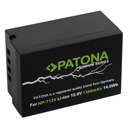 Bateria PATONA Premium do Fuji NP-T125 NPT-125 GFX-50S GFX50S GFX-100 GFX100 Fujifilm