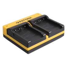 PATONA Ładowarka podwójna USB do Sony NP-FT1 NP-FR1 DSC-T1 DSC-T3 DSC-T5 DSC-T9 DSC-T10 L1 DSC-T33 DSC-T11