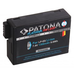 Bateria PATONA Platinum do Canon LP-E8 LP-E8+ EOS 550D, 600D 650D 700D