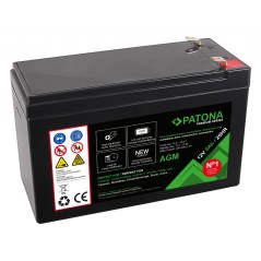 Akumulator ołowiowy PATONA Premium AGM 12 V 9 Ah 20 godz